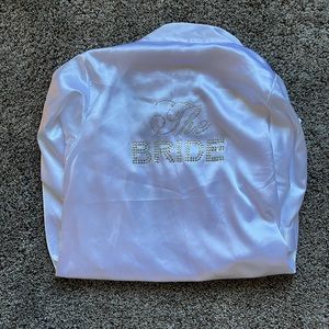 "The Bride" Silk Robe